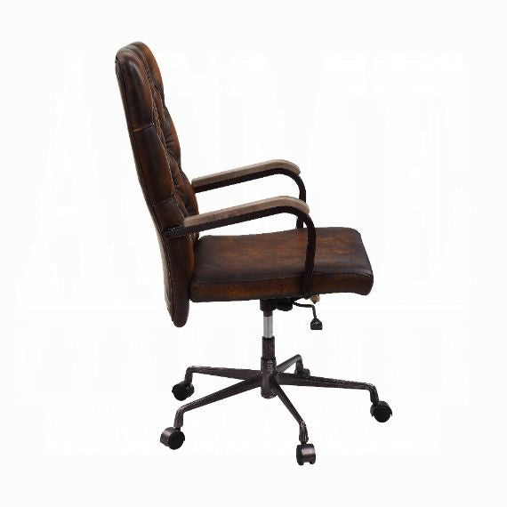 Noknas Top Grain Leather Office Chair