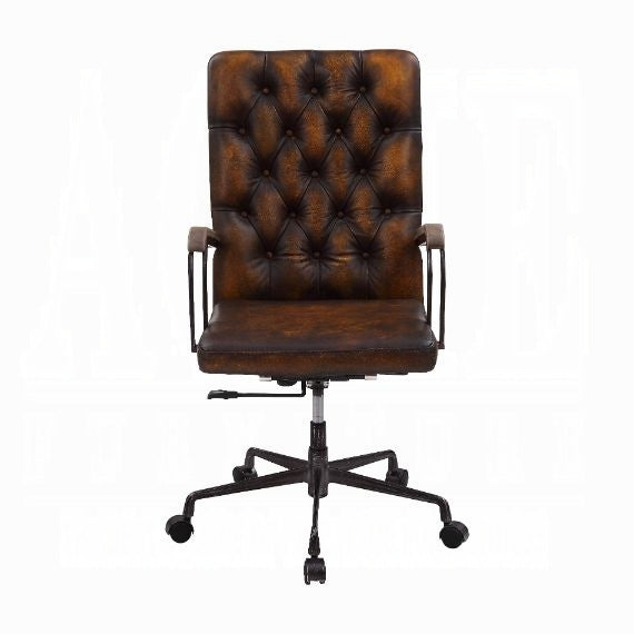 Noknas Top Grain Leather Office Chair