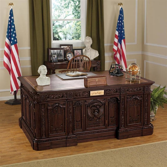 U.S. Presidents' Oval Office Desk - H.M.S. Resolute Replica