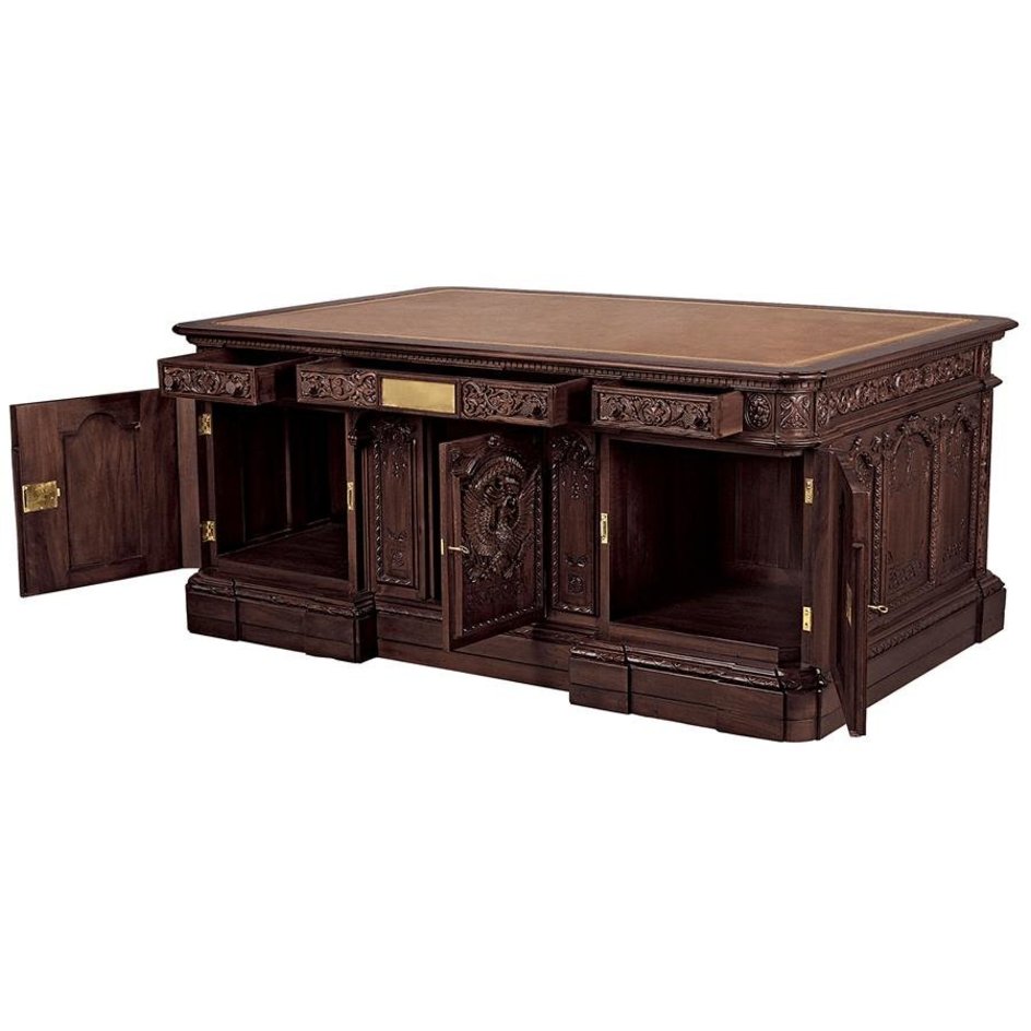 U.S. Presidents' Oval Office Desk - H.M.S. Resolute Replica