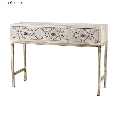 Albiera White-Washed Desk