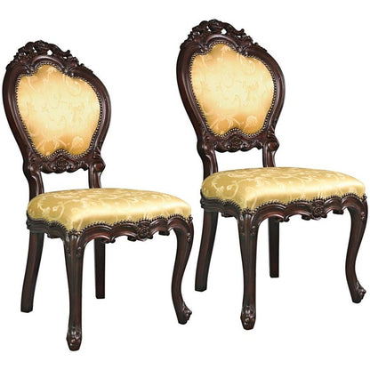 Lady Ambrose Shield Back Accent Chair