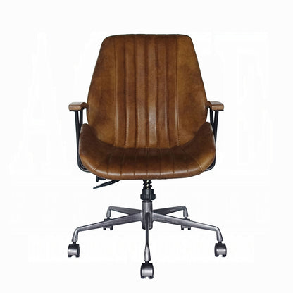 Hamilton Leather Office Chair (Coffee)