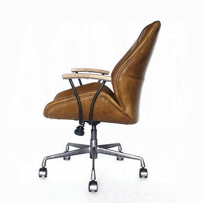 Hamilton Leather Office Chair (Coffee)