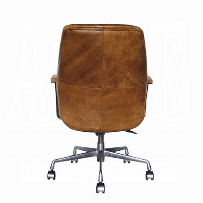 Hamilton Leather Office Chair (Coffee)