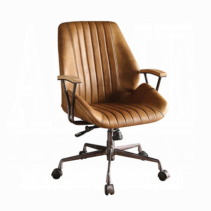 Hamilton Leather Office Chair (Coffee)