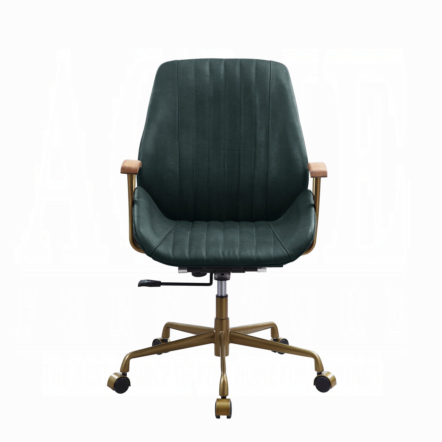 Hamilton Leather Office Chair (Dark Green)