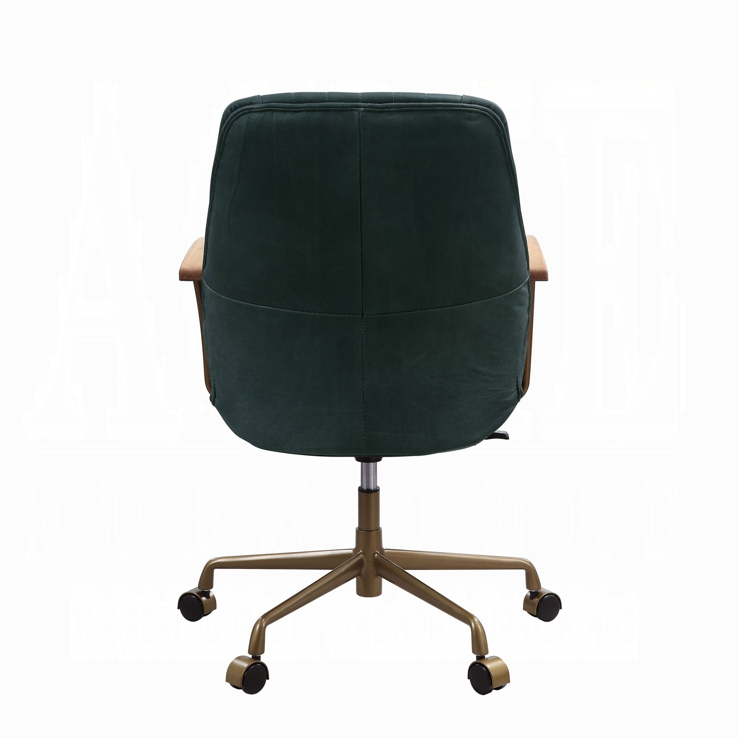 Hamilton Leather Office Chair (Dark Green)