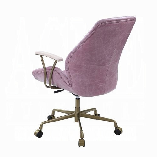 Hamilton Leather Office Chair (Pink)