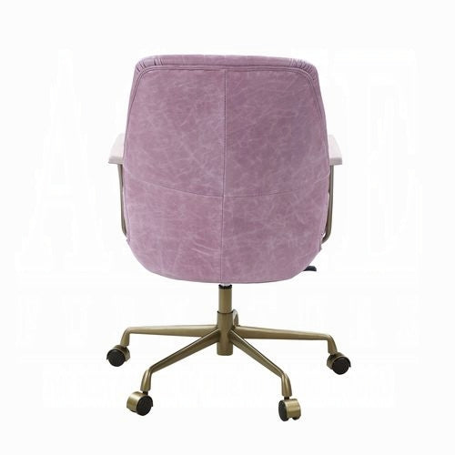 Hamilton Leather Office Chair (Pink)