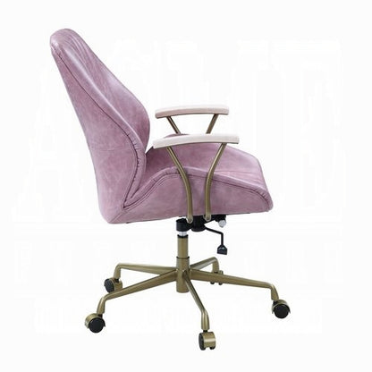 Hamilton Leather Office Chair (Pink)