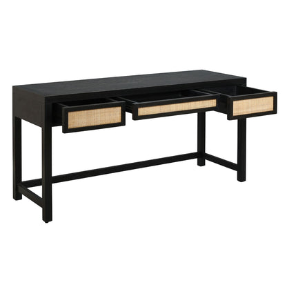 Rio Black Mahogany Coastal Style Desk