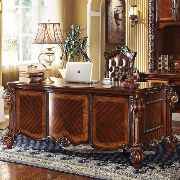 Vendome Executive Desk - Cherry Wood