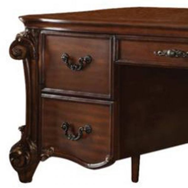 Vendome Executive Desk - Cherry Wood