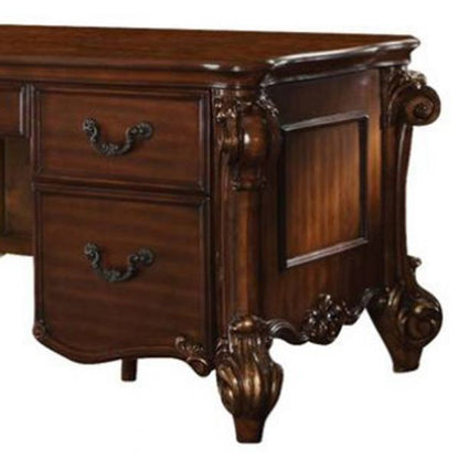 Vendome Executive Desk - Cherry Wood