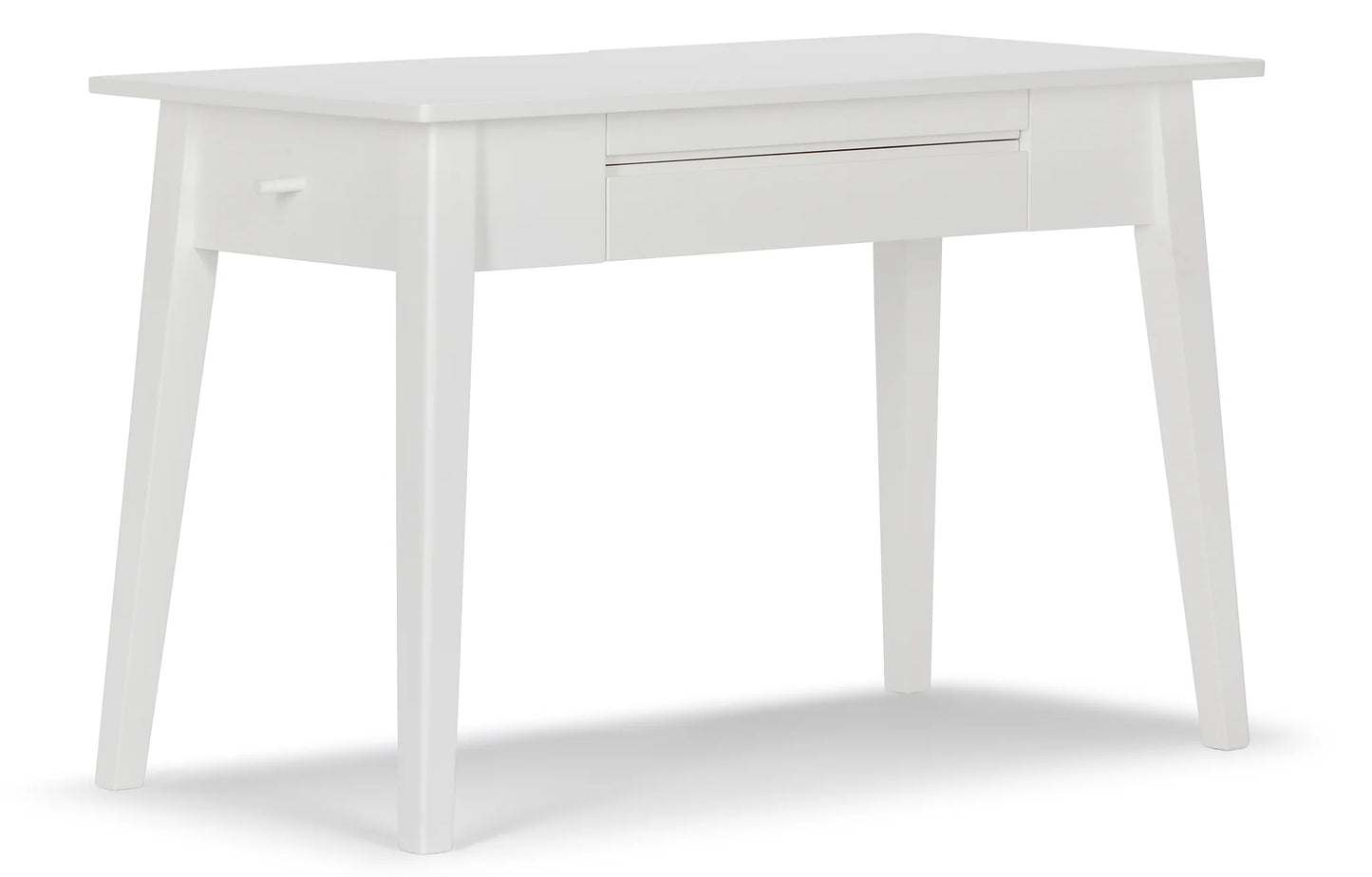 Avalon 1200 White Desk