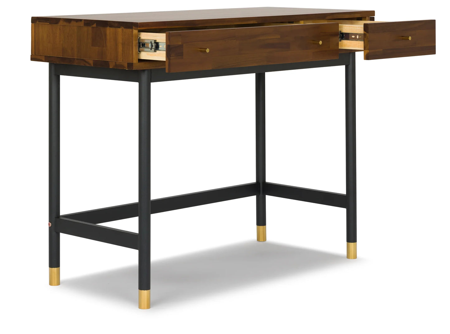 Soho Acacia Wood Small Vanity Desk